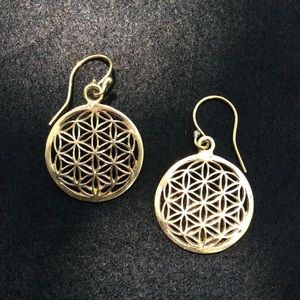 Flower of Life earrings…NEW